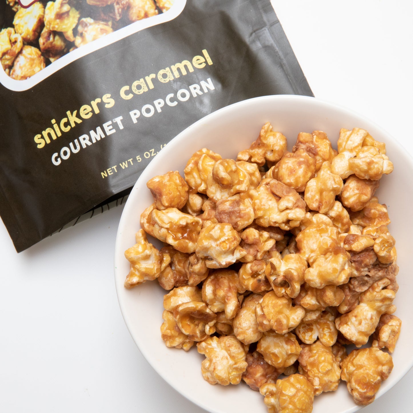 Snickers Caramel Popcorn