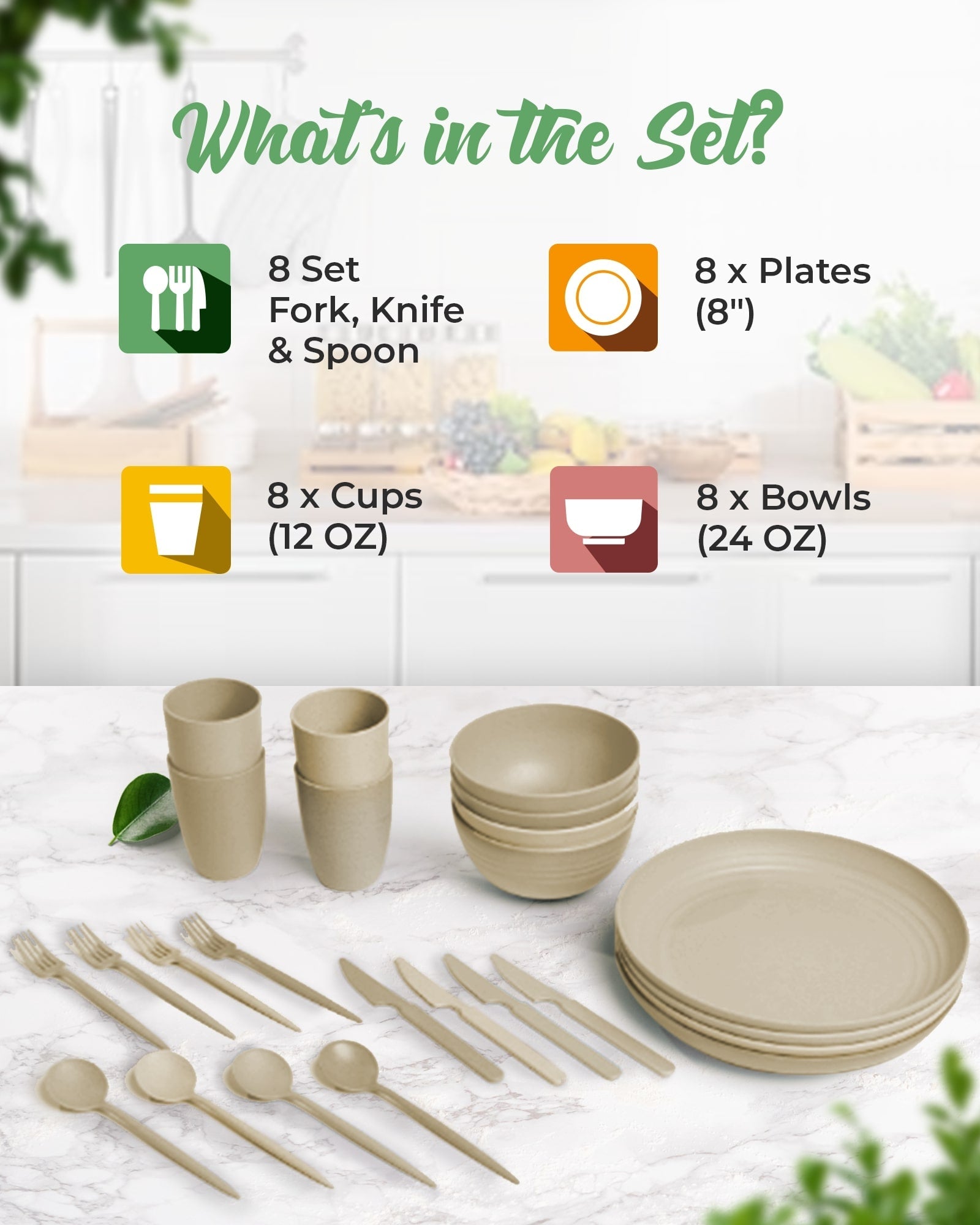 Eco-Friendly Combo Sets - Concordia Style Boutique