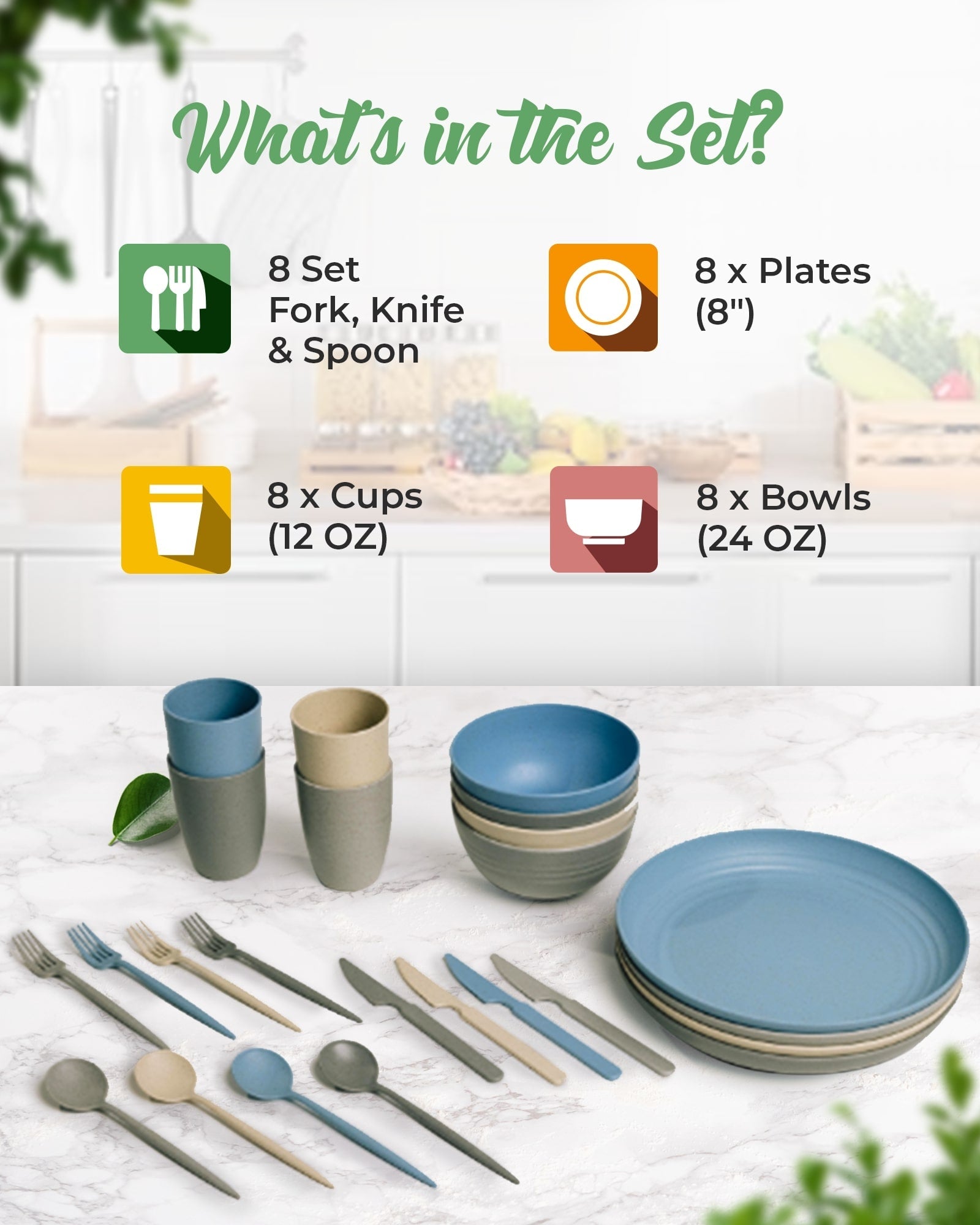 Eco-Friendly Combo Sets - Concordia Style Boutique