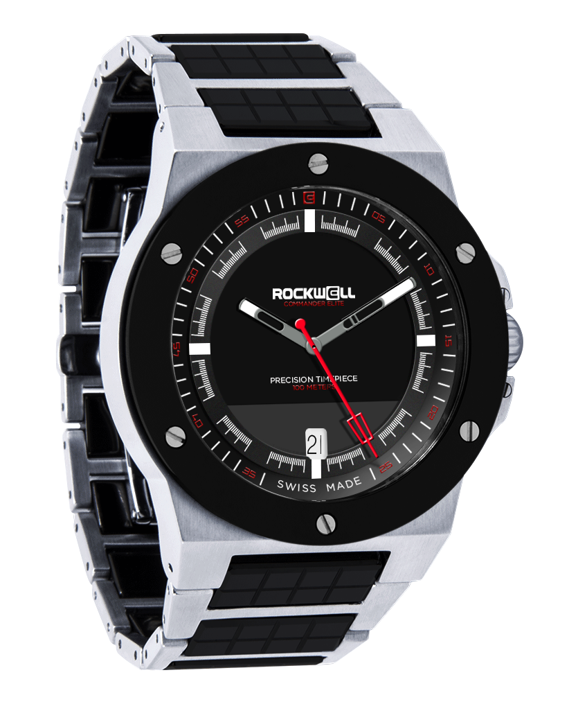 Commander Elite Tier 3 Edition(Silver/Black Ceramic) Watch