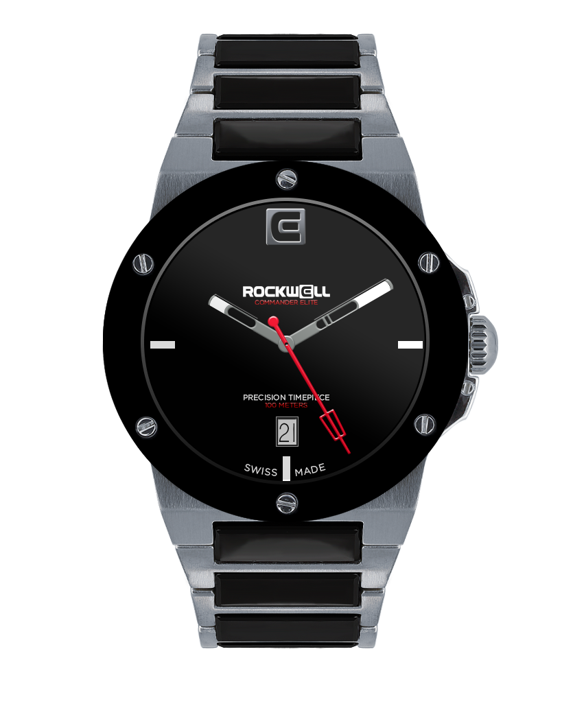 Commander Elite Tier 1 Edition (Silver/Black Ceramic) Watch
