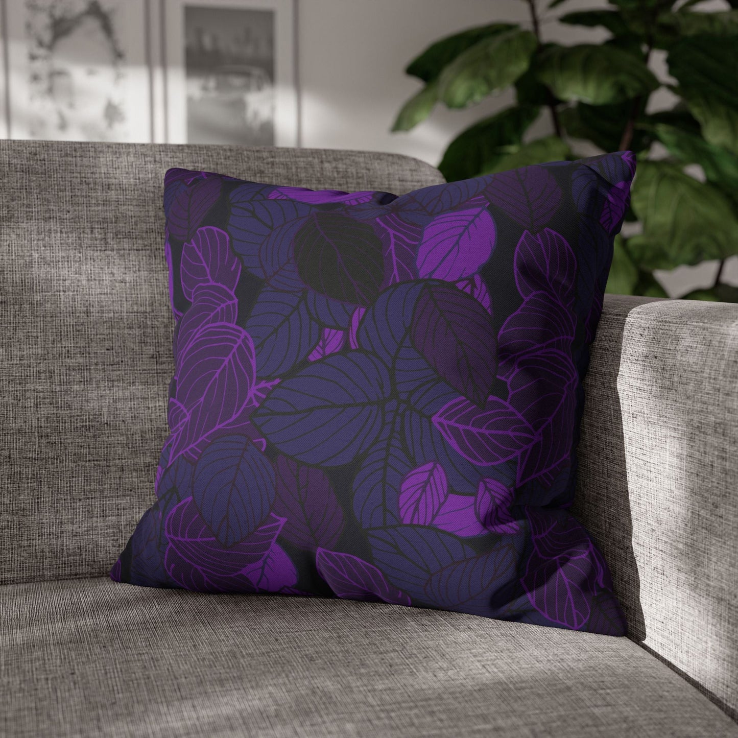 "Persian Shield" Throw Pillow