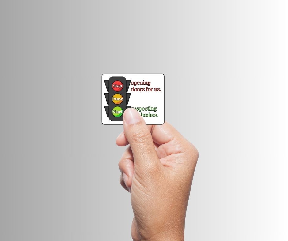 "STOP Opening Doors For Us" Sarcastic Sticker