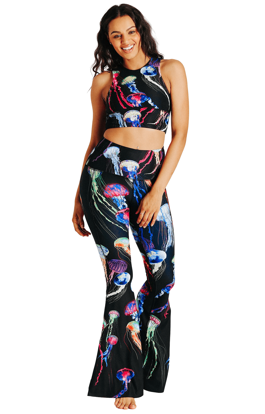Free Range Sports Bra - Electric Flow - Concordia Style Boutique