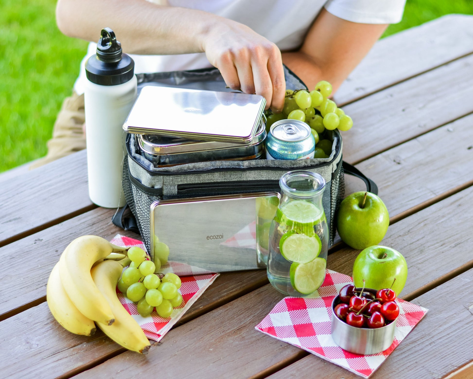 Stainless Steel Freezer PACKS FOR LUNCH Boxes and Lunch Bags, 2 Pack - Concordia Style Boutique