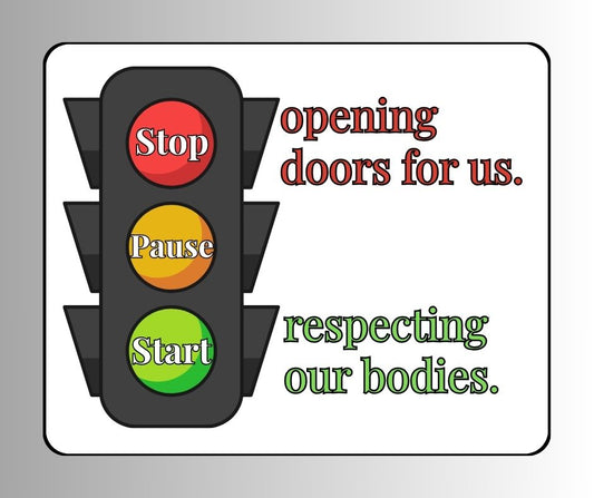 "STOP Opening Doors For Us" Sarcastic Sticker