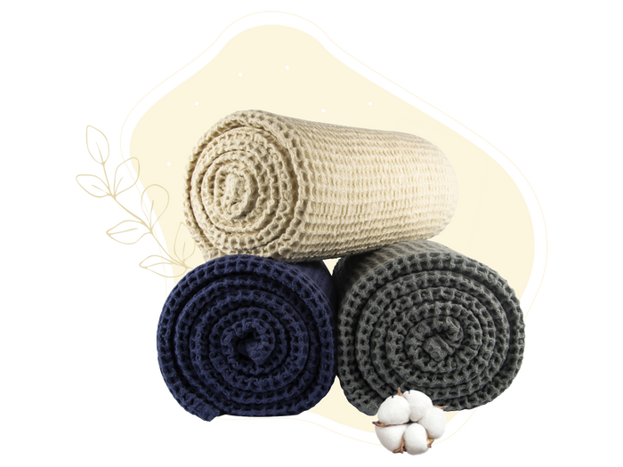 Waffle Weave Throw - Concordia Style Boutique