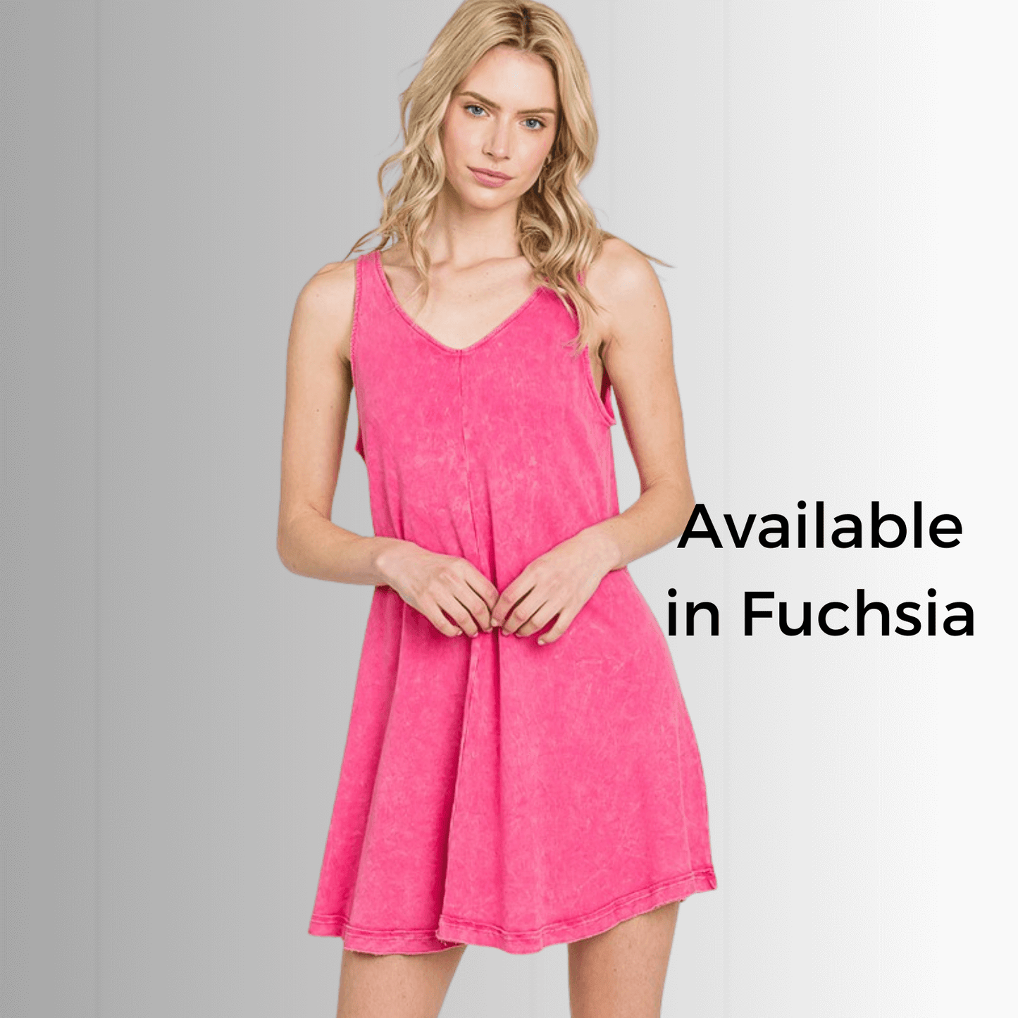Lainey Ribbed Cotton Mini Dress in Lavender - Concordia Style Boutique