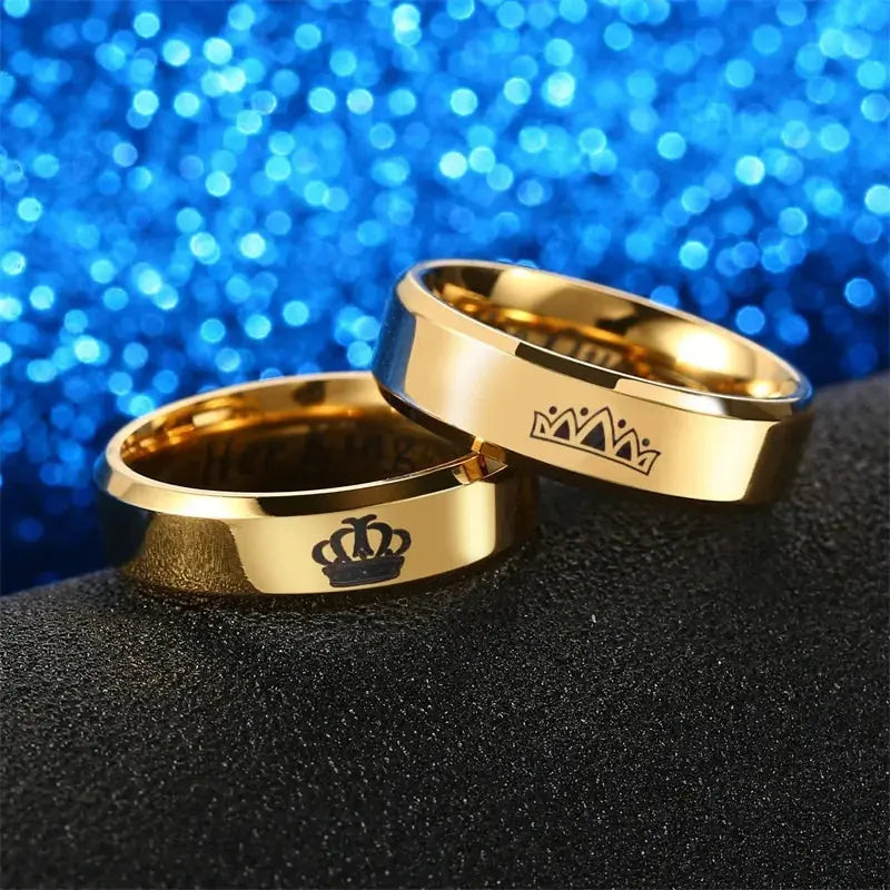 Couple Ring Her King His Queen - Concordia Style Boutique