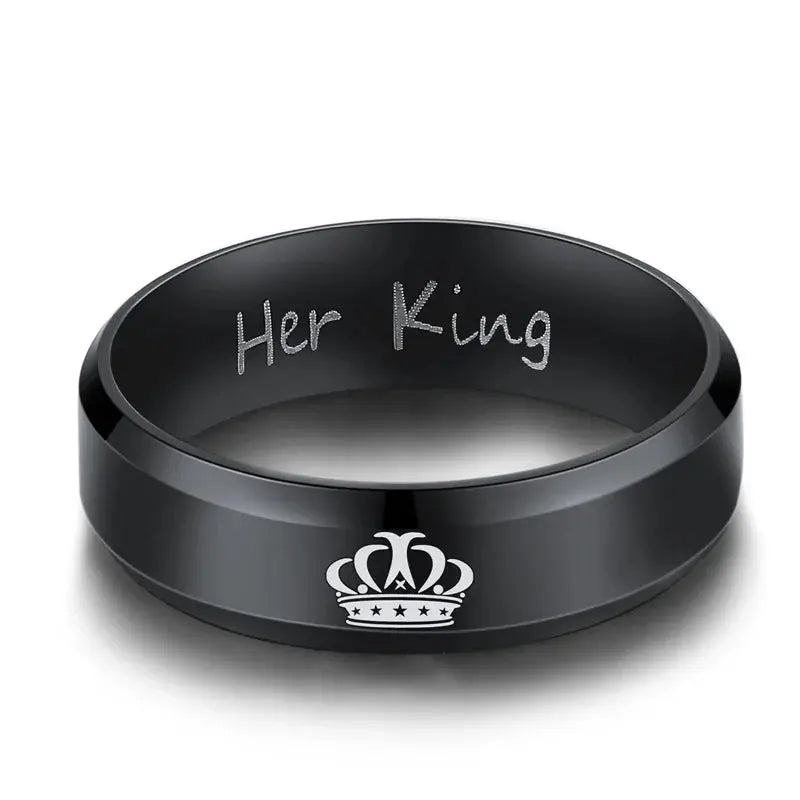 Couple Ring Her King His Queen - Concordia Style Boutique