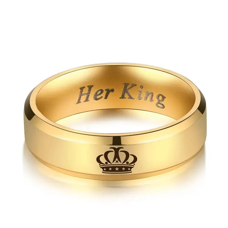 Couple Ring Her King His Queen - Concordia Style Boutique