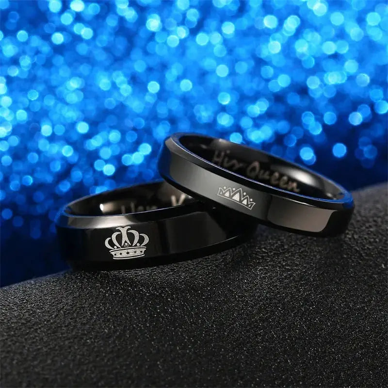 Couple Ring Her King His Queen - Concordia Style Boutique
