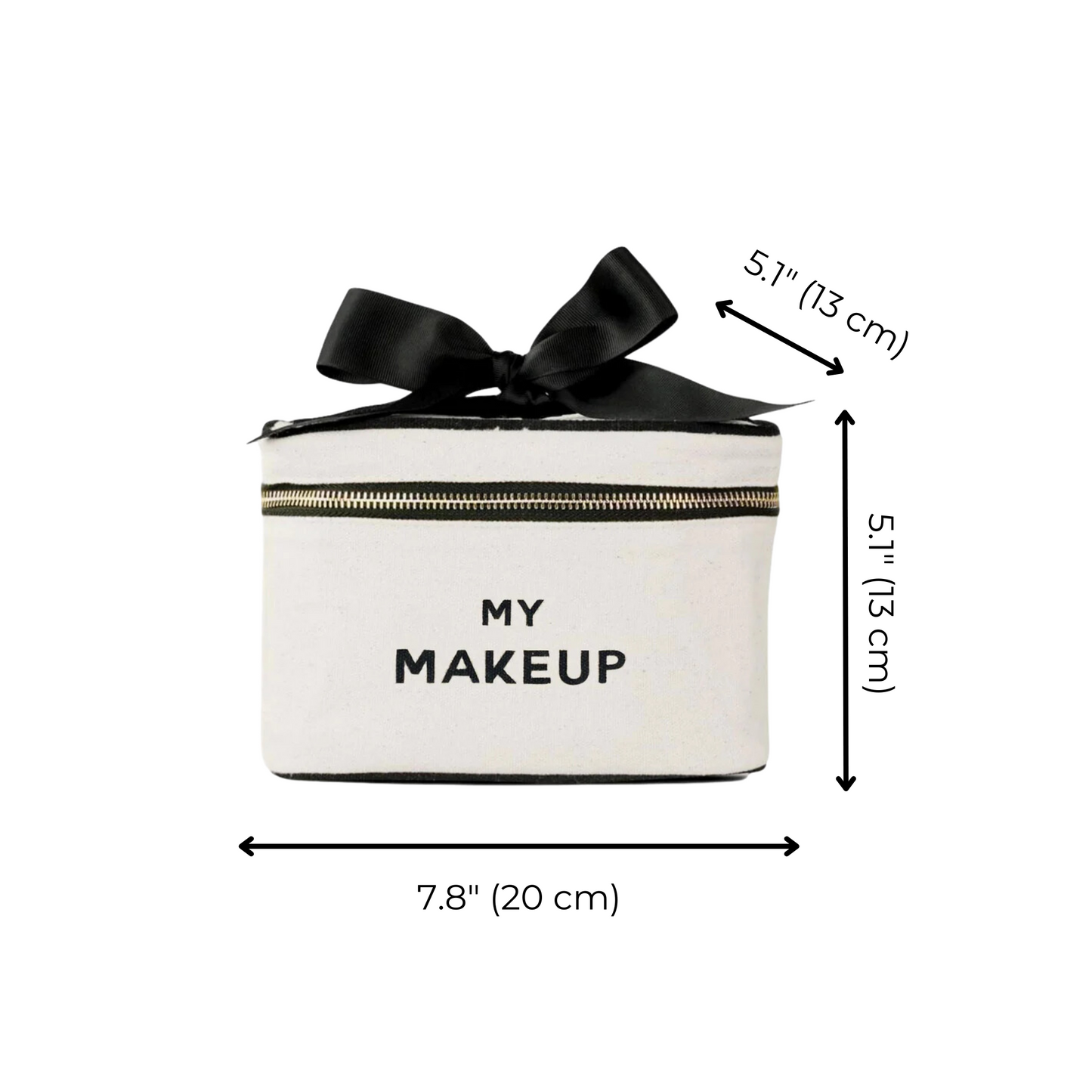 My Makeup Cosmetic Box, Cream - Concordia Style Boutique
