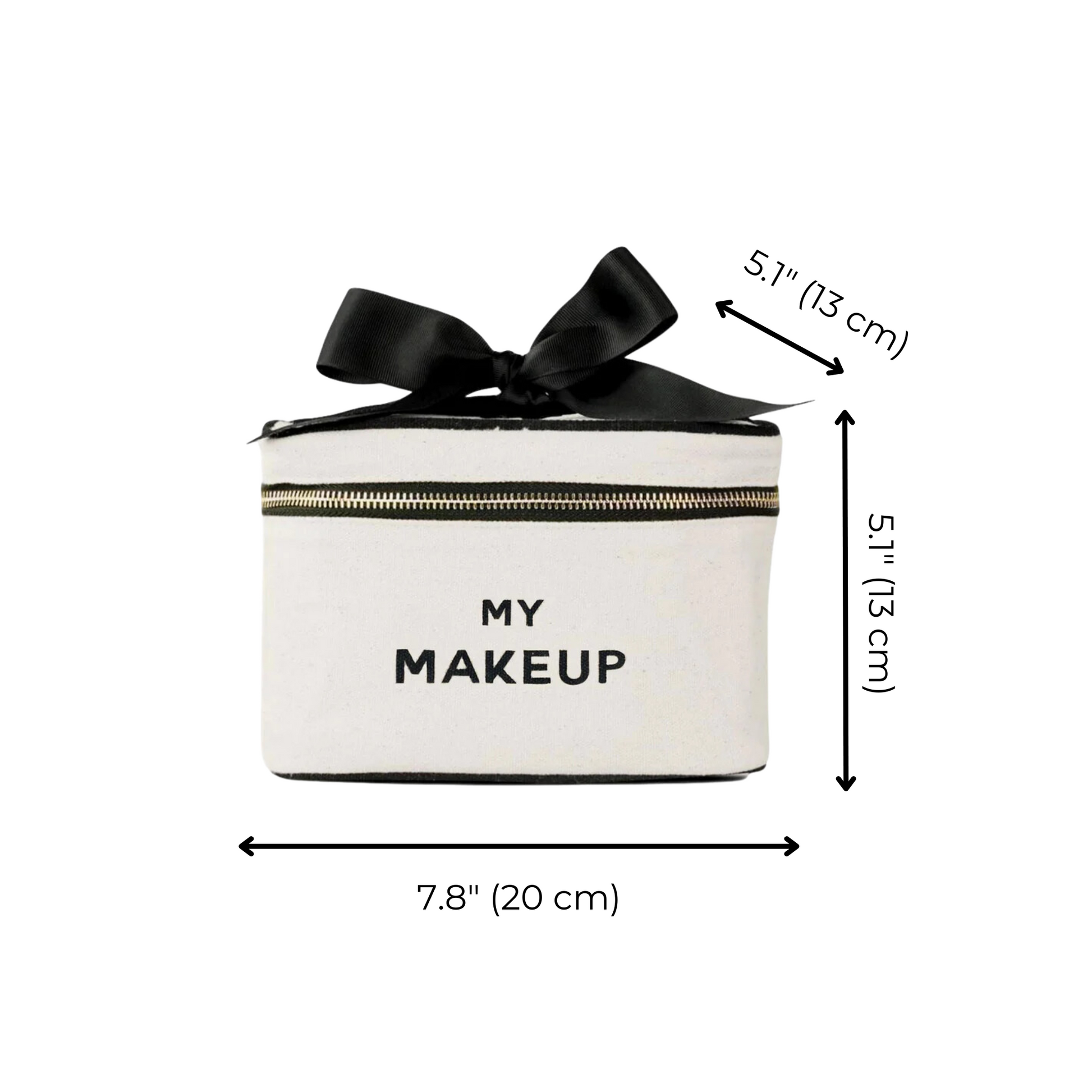 My Makeup Cosmetic Box, Cream - Concordia Style Boutique
