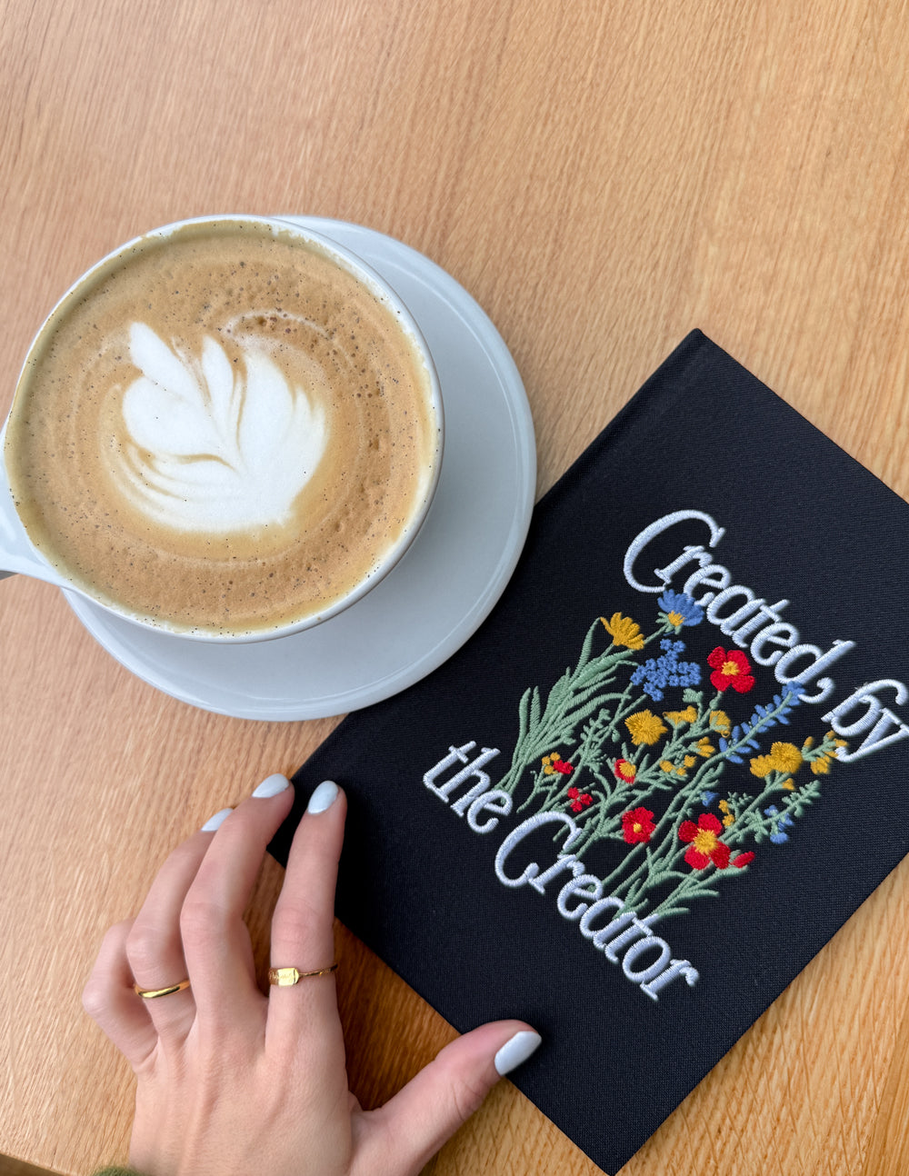 Created by the Creator Embroidered Planner - Concordia Style Boutique
