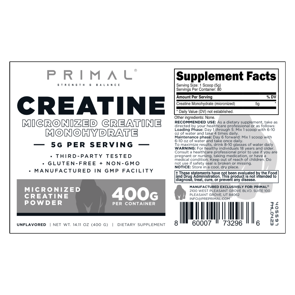 80 Serving Micronized Creatine