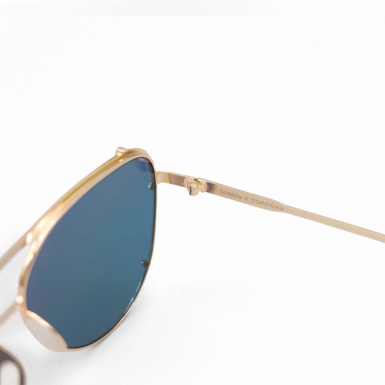 Cristina - Tangle Free - Mirrored Pink Aviator Sunglasses - Concordia Style Boutique