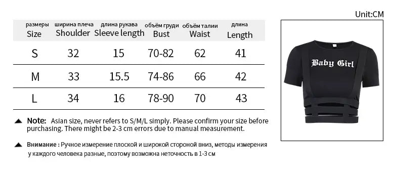 Crop Top O-Neck T-Shirt - 100% Cotton - Concordia Style Boutique