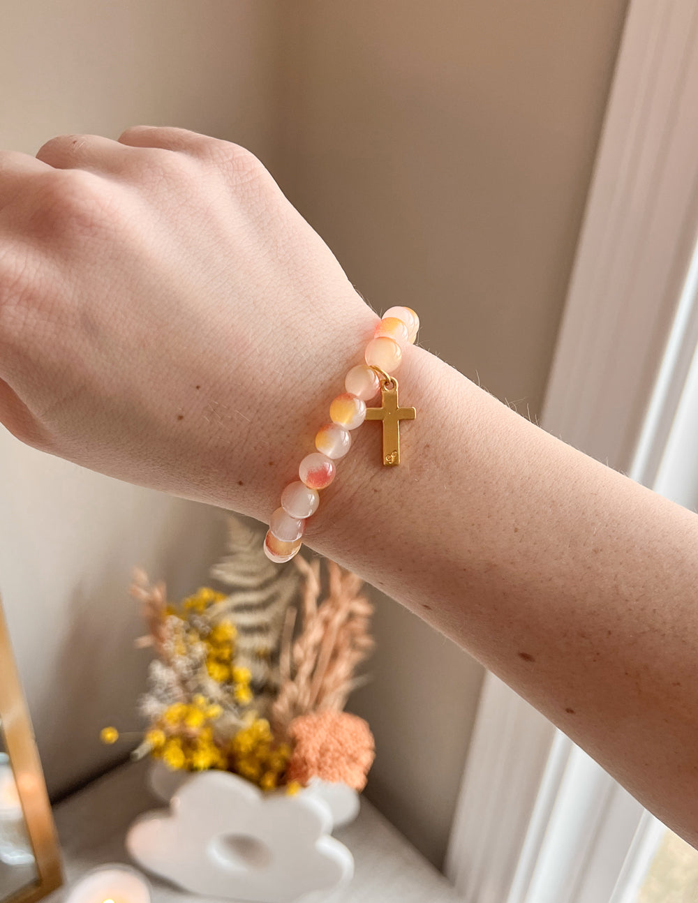 Cross Charm Bracelet - Concordia Style Boutique