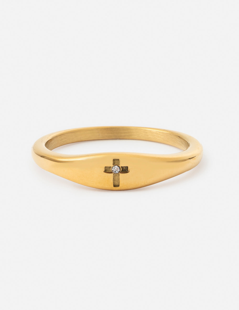 Cross Gemstone Ring - Concordia Style Boutique
