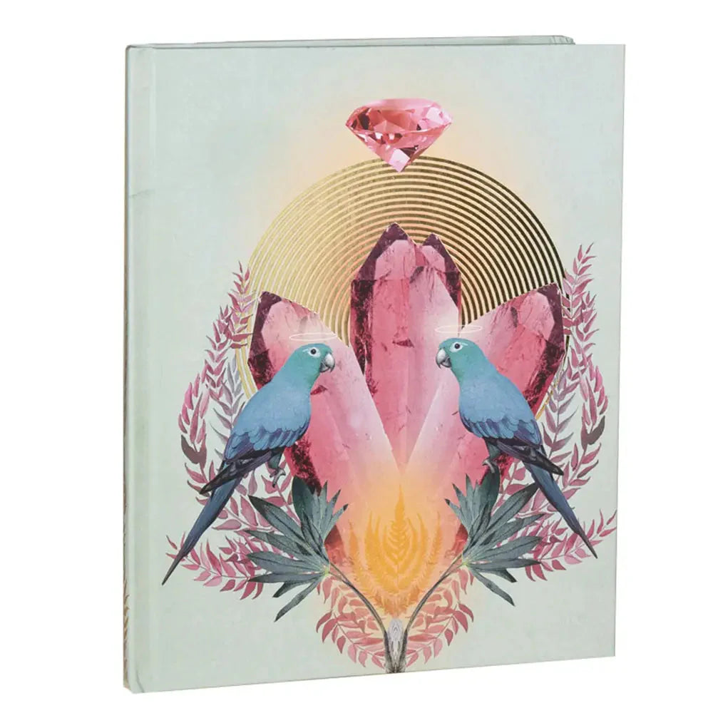 Crystal Fate Luxury Hardback Notebook Journal - Illustrated Inside - Concordia Style Boutique