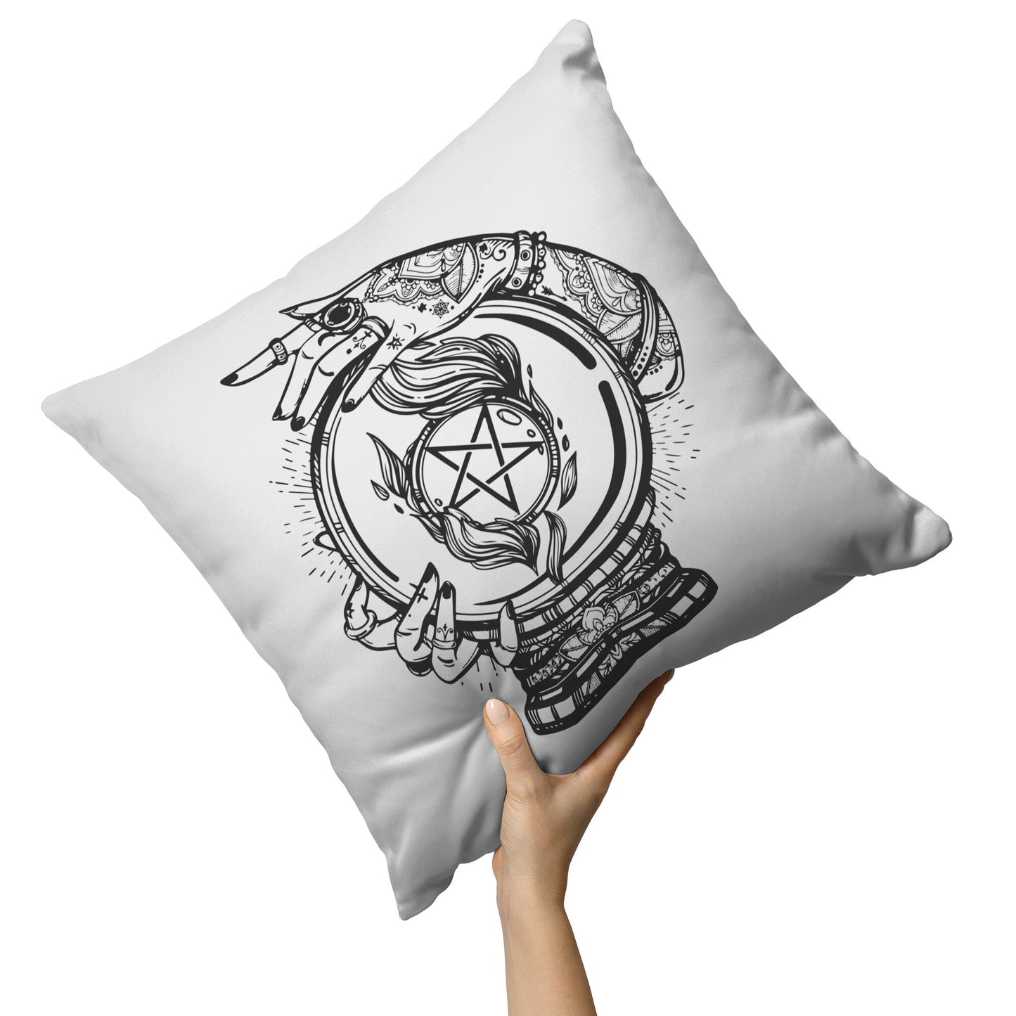 "Psychic Reader" Throw Pillow