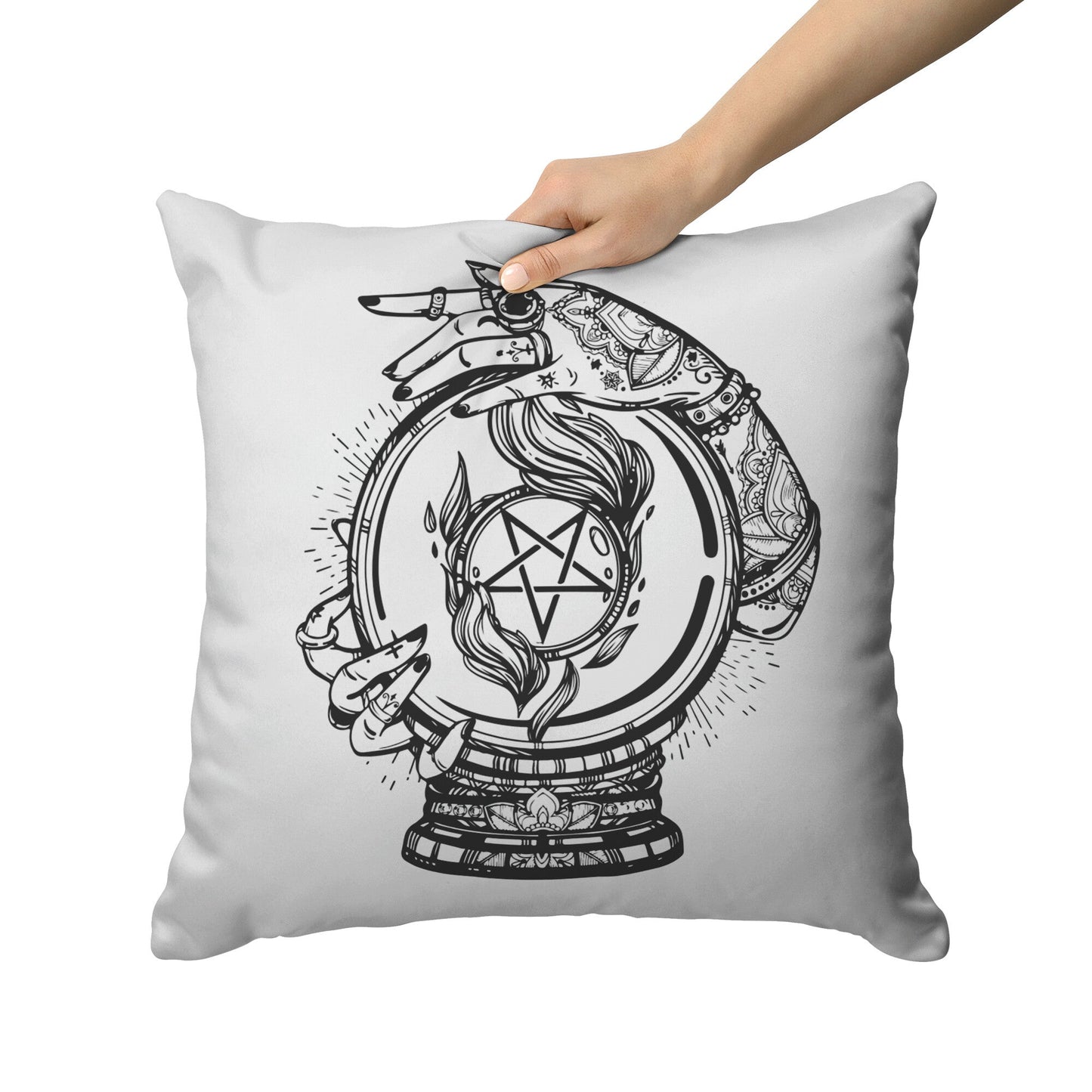 "Psychic Reader" Throw Pillow