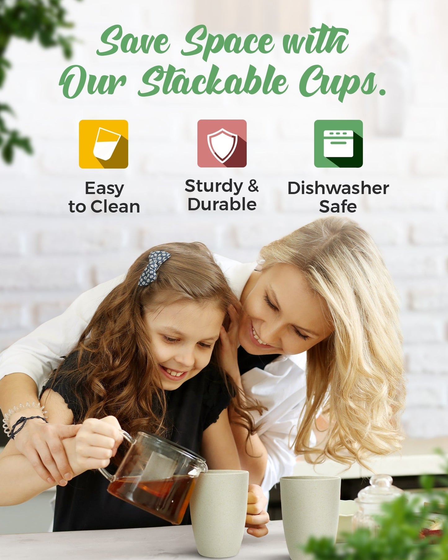 Eco-Friendly Cups Sets - Concordia Style Boutique
