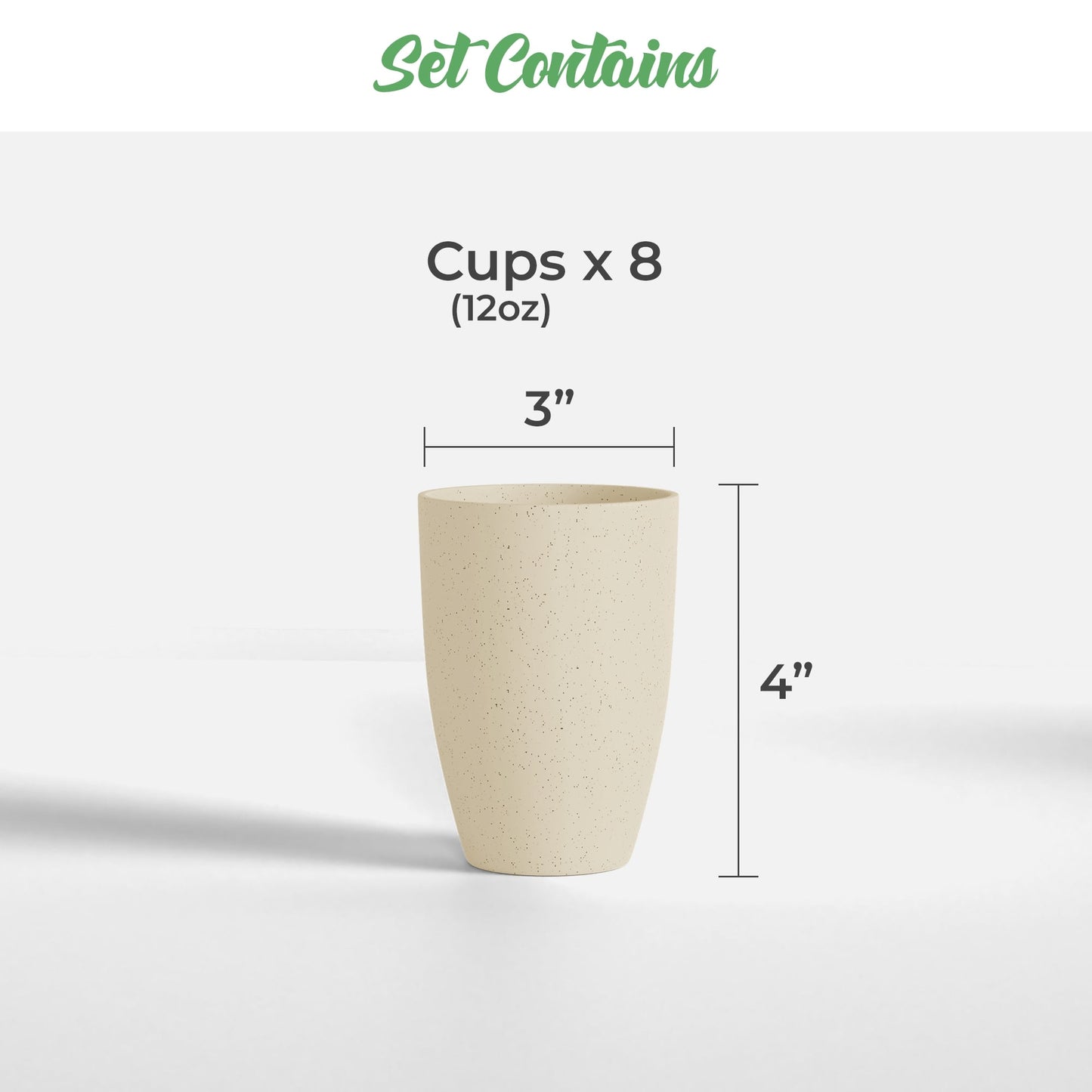 Eco-Friendly Cups Sets - Concordia Style Boutique