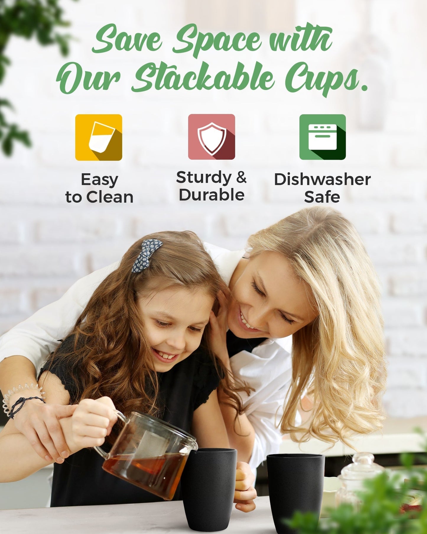 Eco-Friendly Cups Sets - Concordia Style Boutique