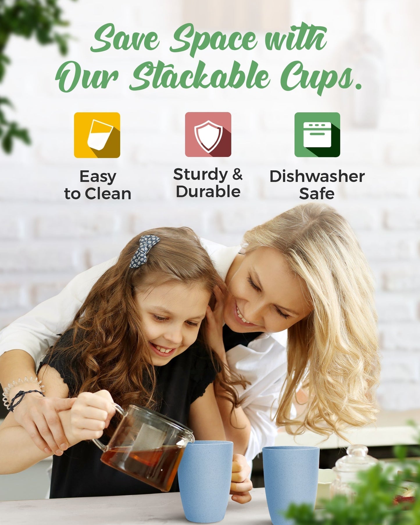 Eco-Friendly Cups Sets - Concordia Style Boutique