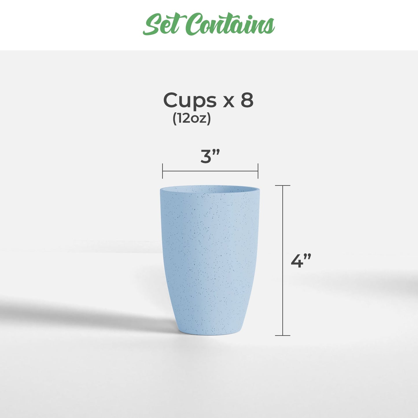 Eco-Friendly Cups Sets - Concordia Style Boutique
