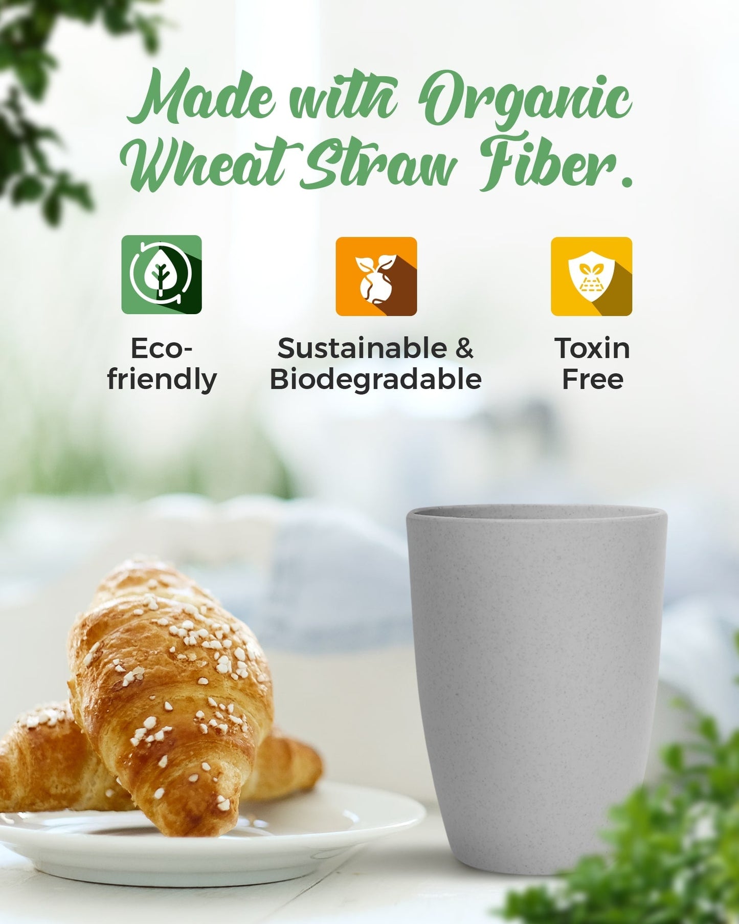 Eco-Friendly Cups Sets - Concordia Style Boutique