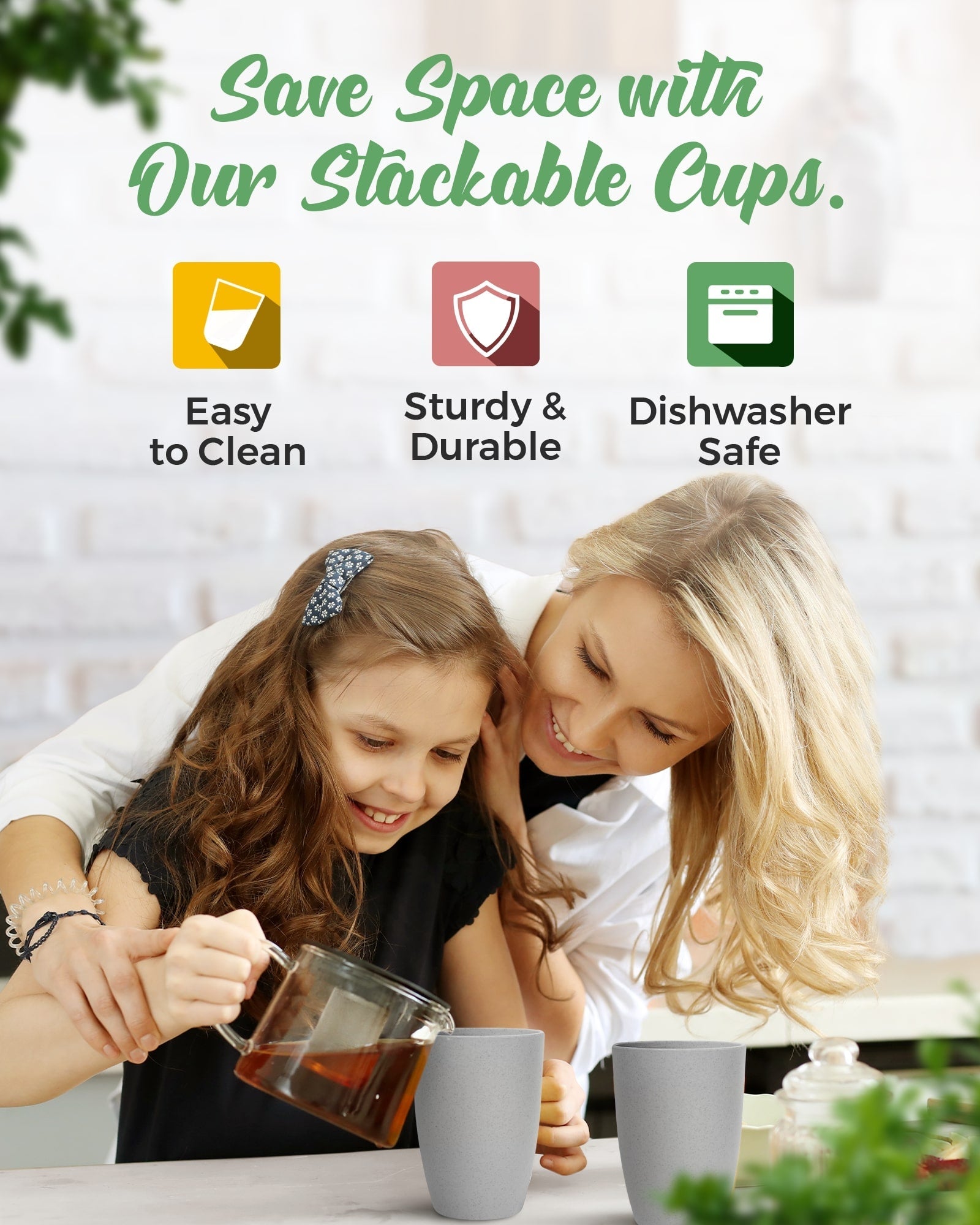 Eco-Friendly Cups Sets - Concordia Style Boutique