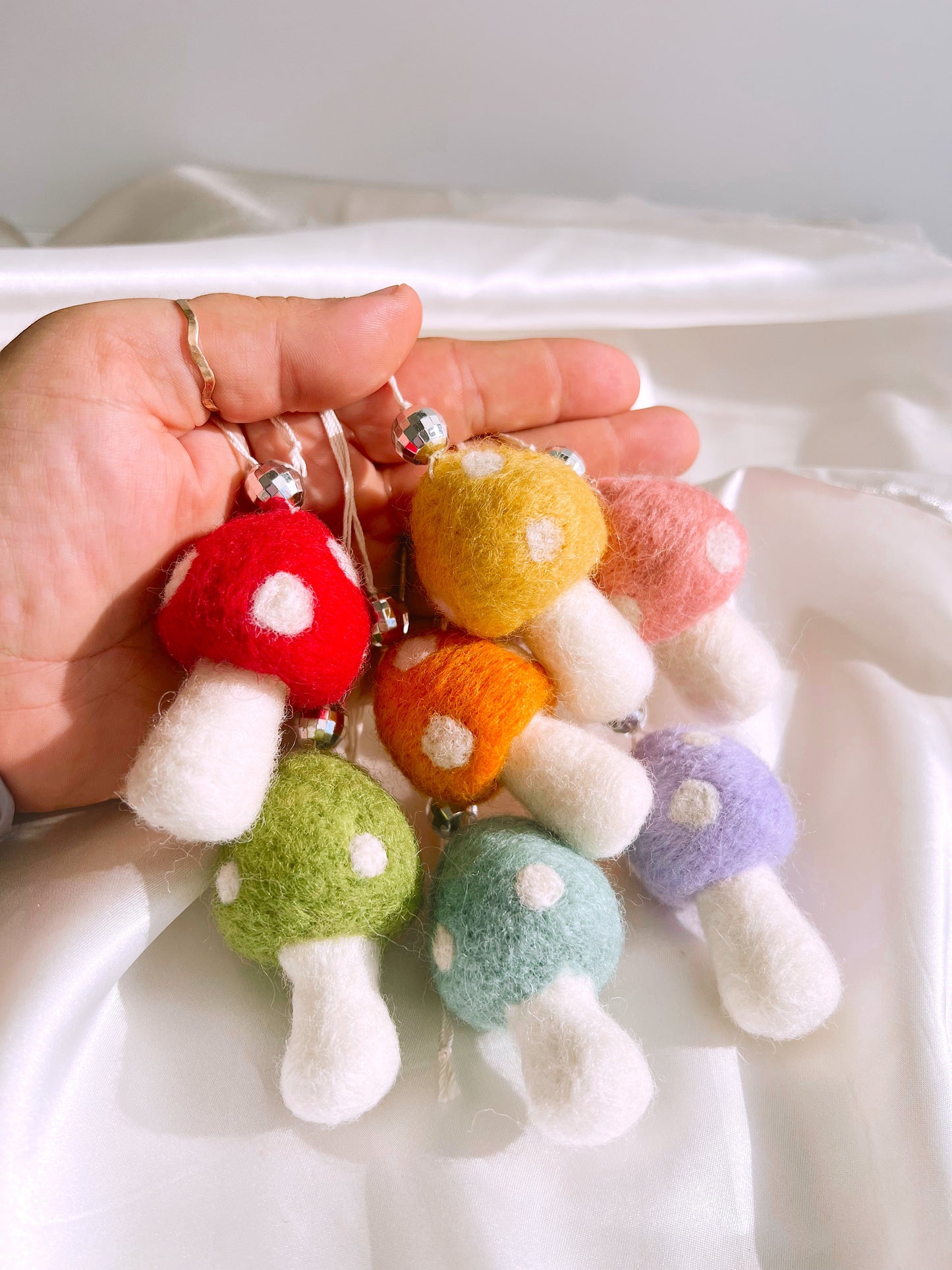 Felt Mushroom Car Hanger - Concordia Style Boutique