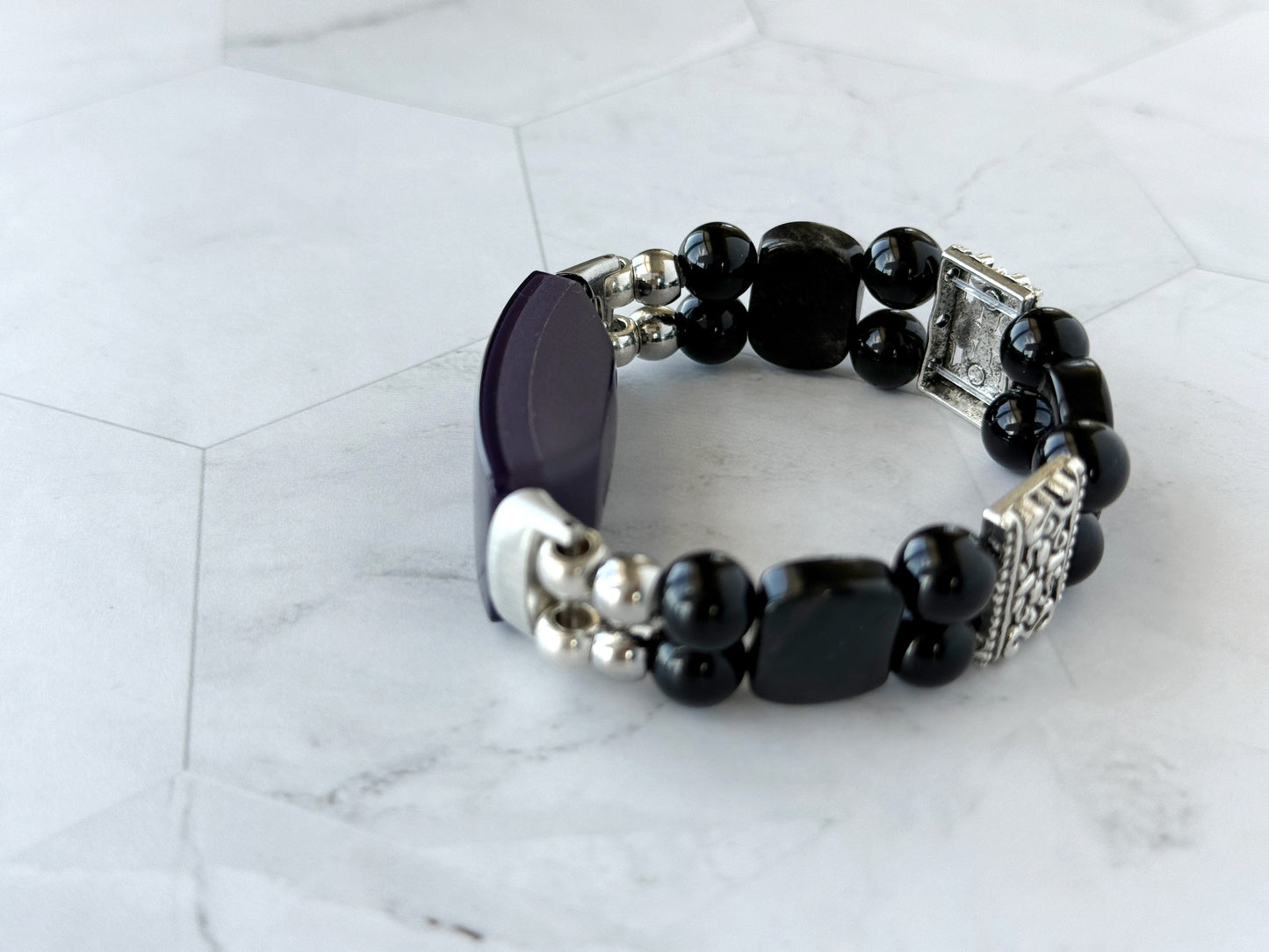 Black Onyx Watch Band for FitBit Inspire 3