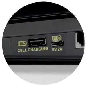 D520U Full-Featured Console Telephone with USB-A & USB-C Charging Ports