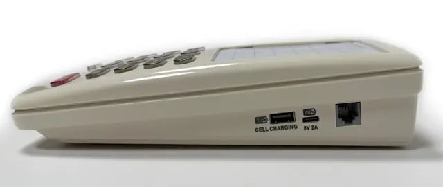 D520U Full-Featured Console Telephone with USB-A & USB-C Charging Ports