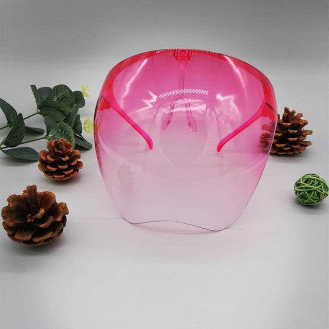 Integrated Color - Transparent - Anti Fog and Anti Splash - Protective Mask / Faceshield - Concordia Style Boutique