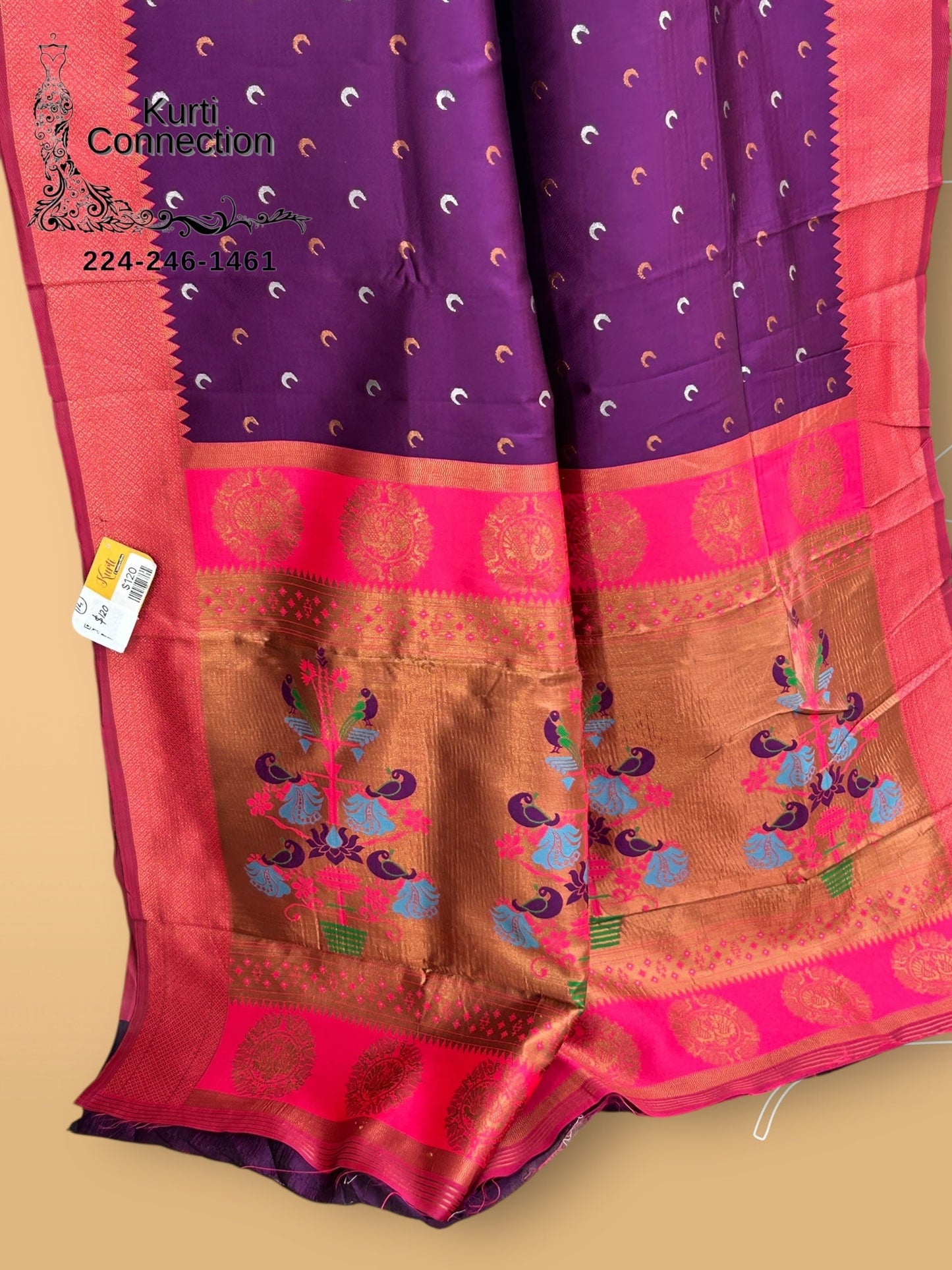 Art Silk Paithani Saree
