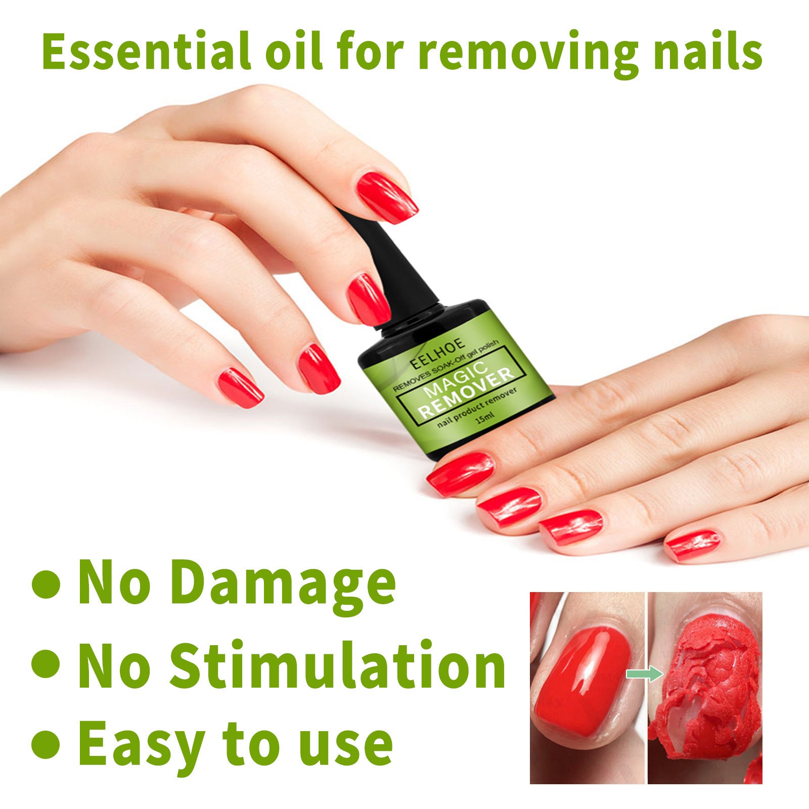 EELHOE Nail Polish Remover - Premium Nail Polish Remover from Concordia Style Boutique - Just $6.72! Shop now at Concordia Style Boutique