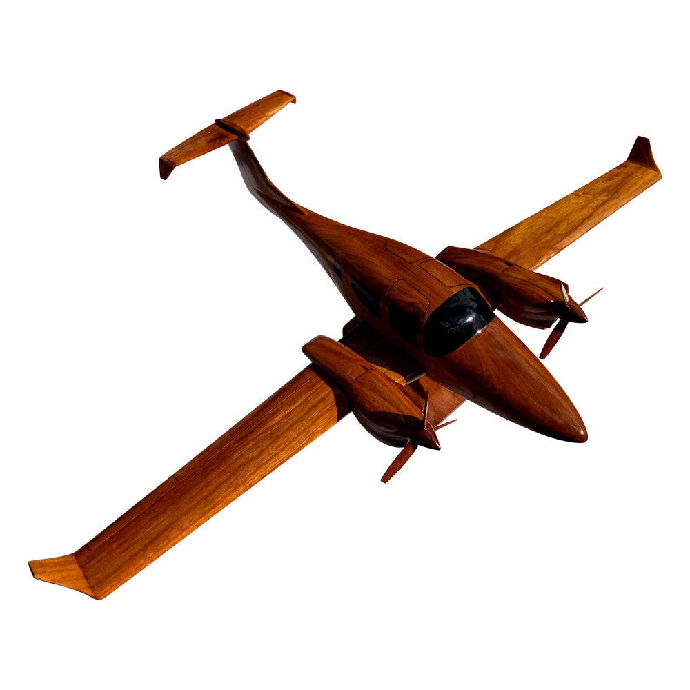 DA62 Diamond Mahogany Wood Desktop Model