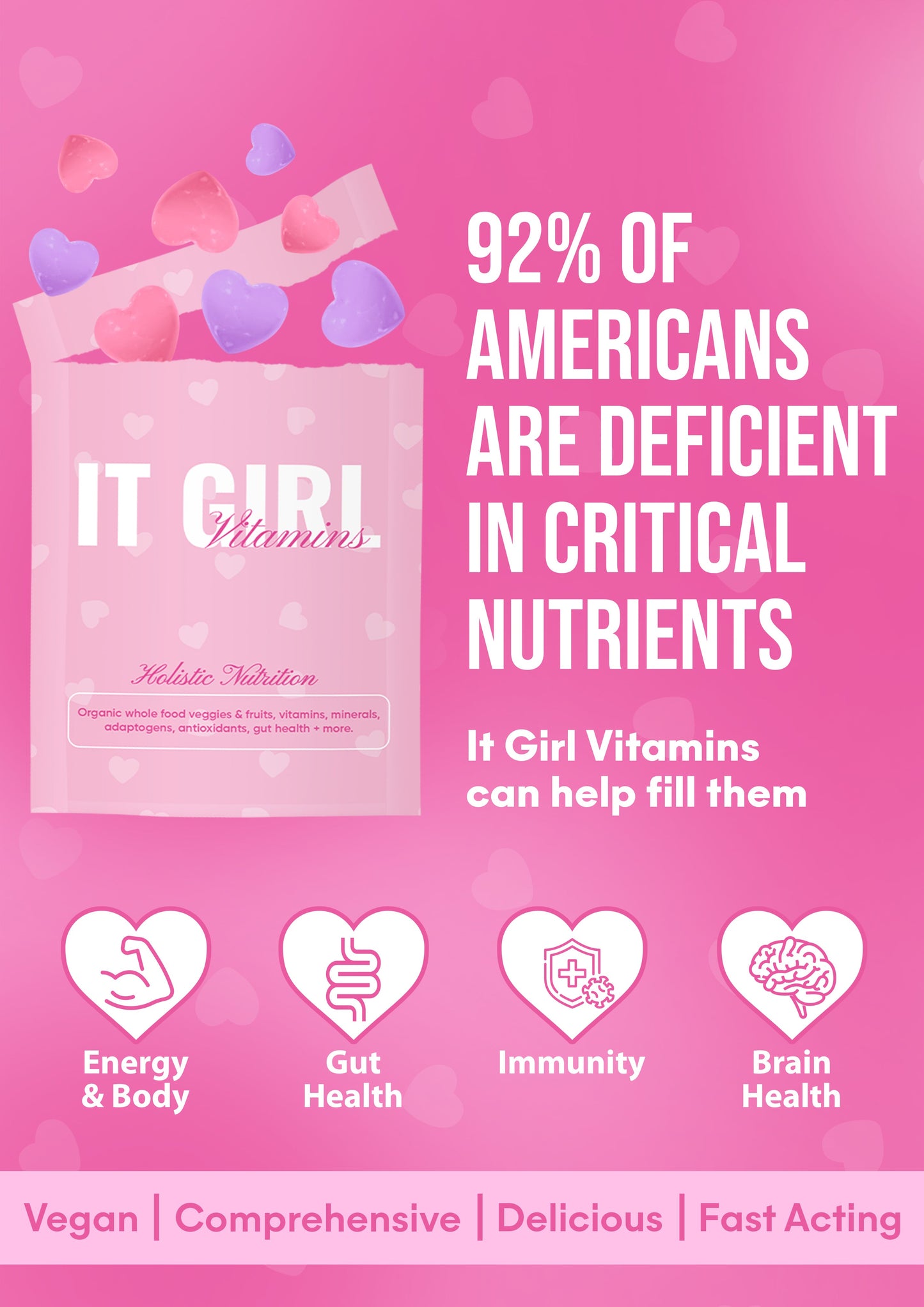 It Girl Snack - Superfood Greens Gummies