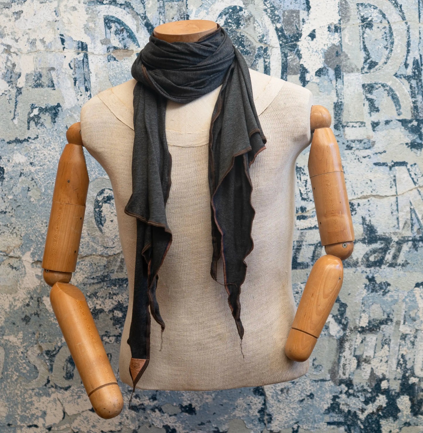 Smokey Grey Snuggle Scarf