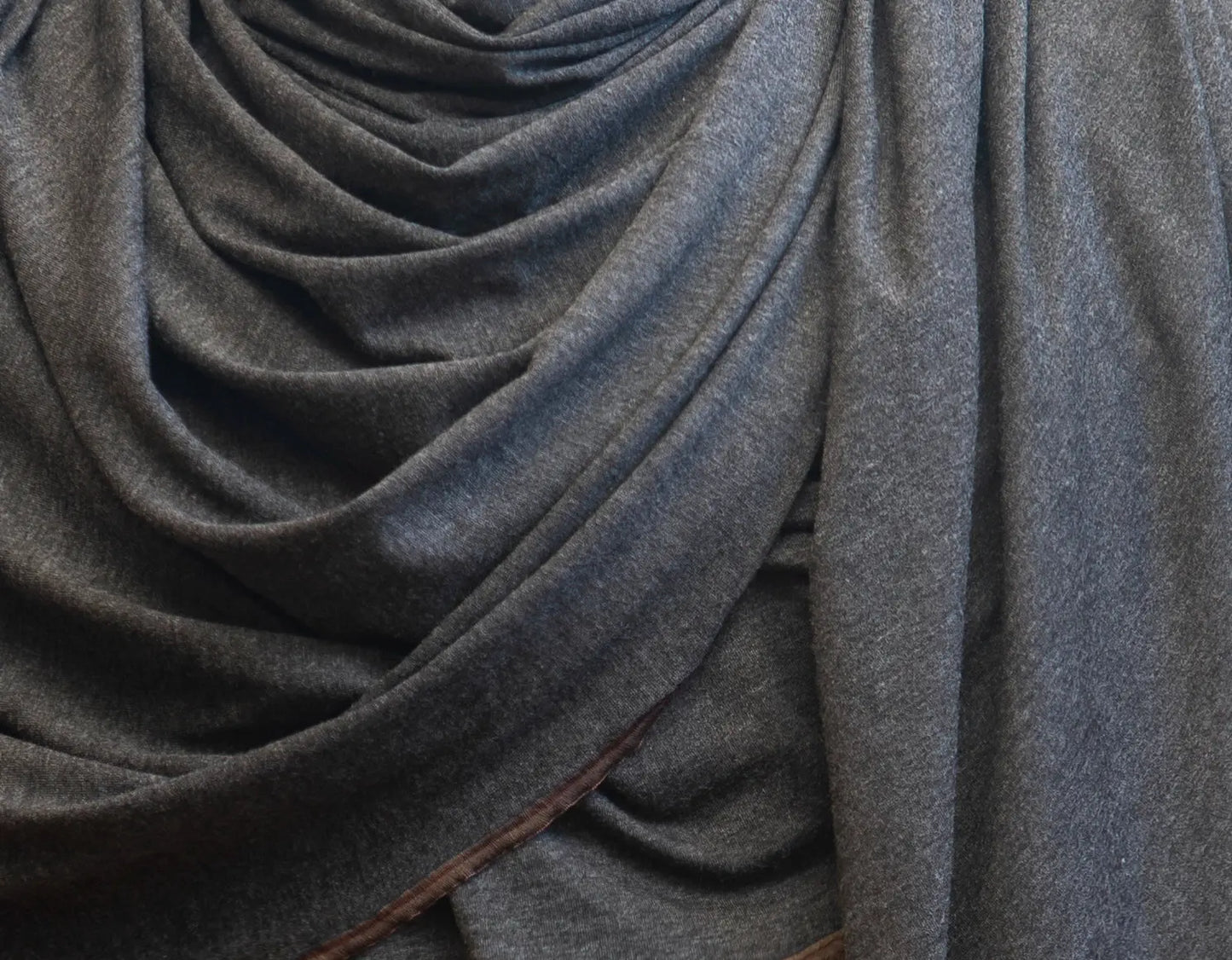 Smokey Grey Snuggle Scarf