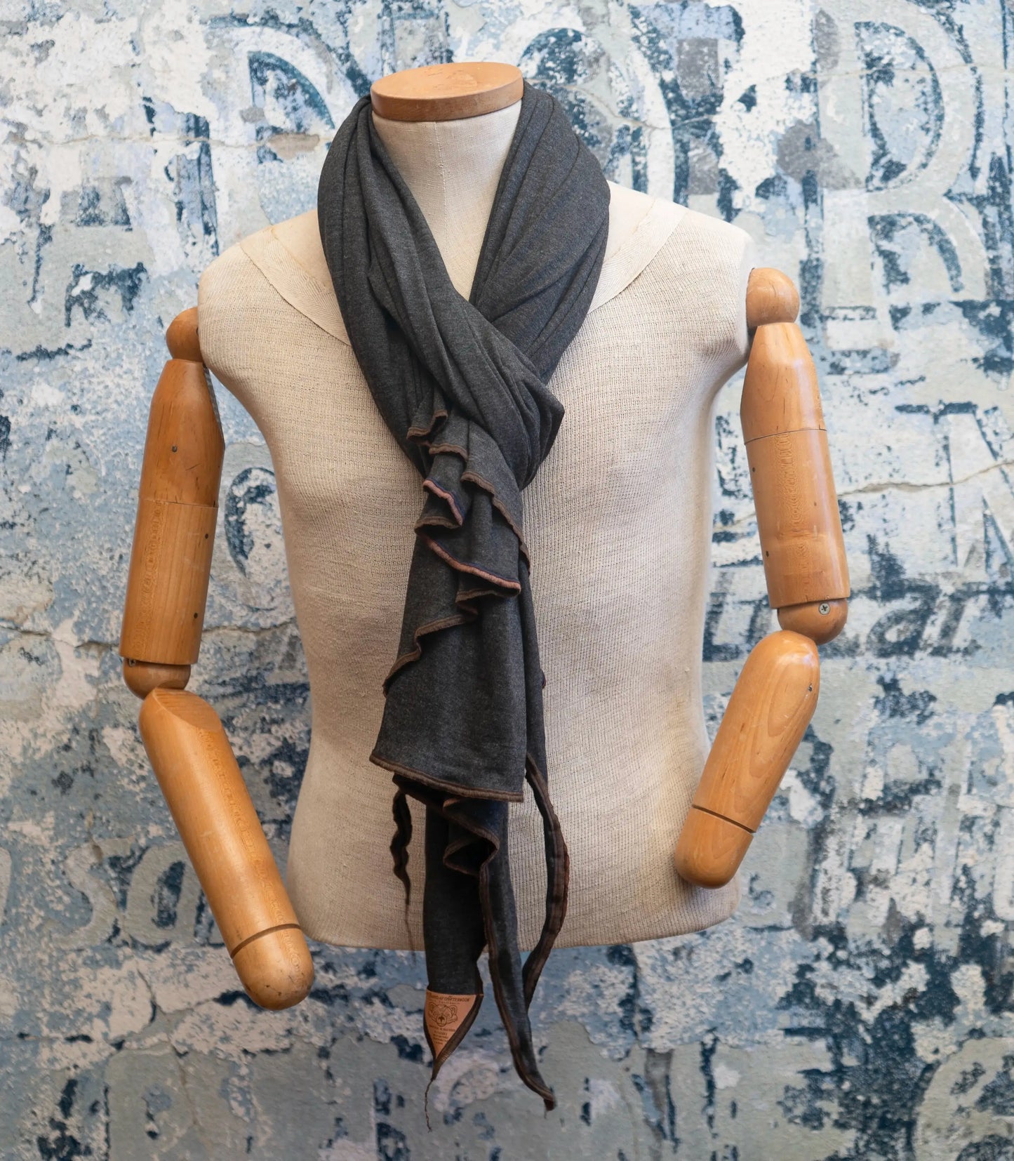 Smokey Grey Snuggle Scarf