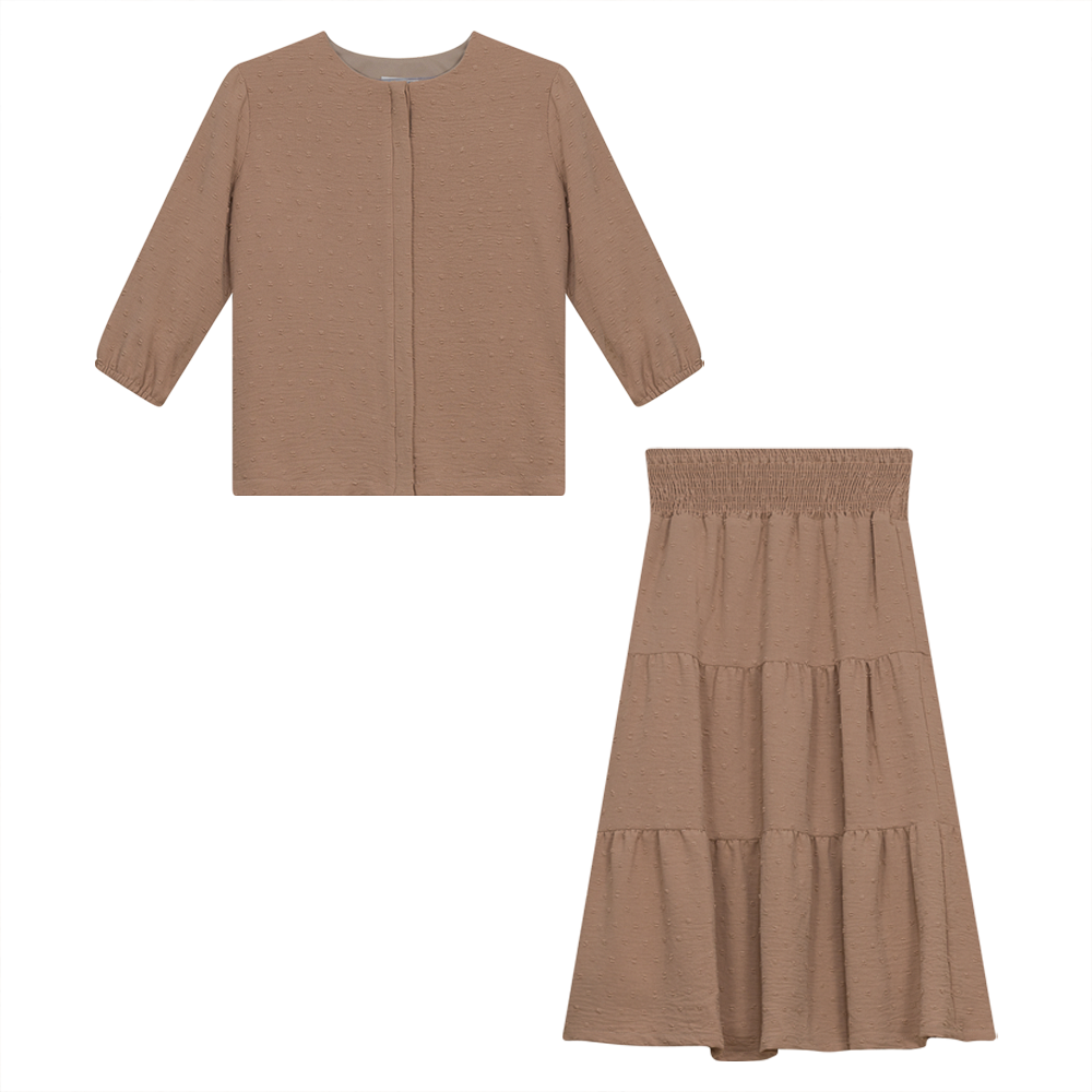 Smockin 2 Pc Set Top and Skirt - Concordia Style Boutique