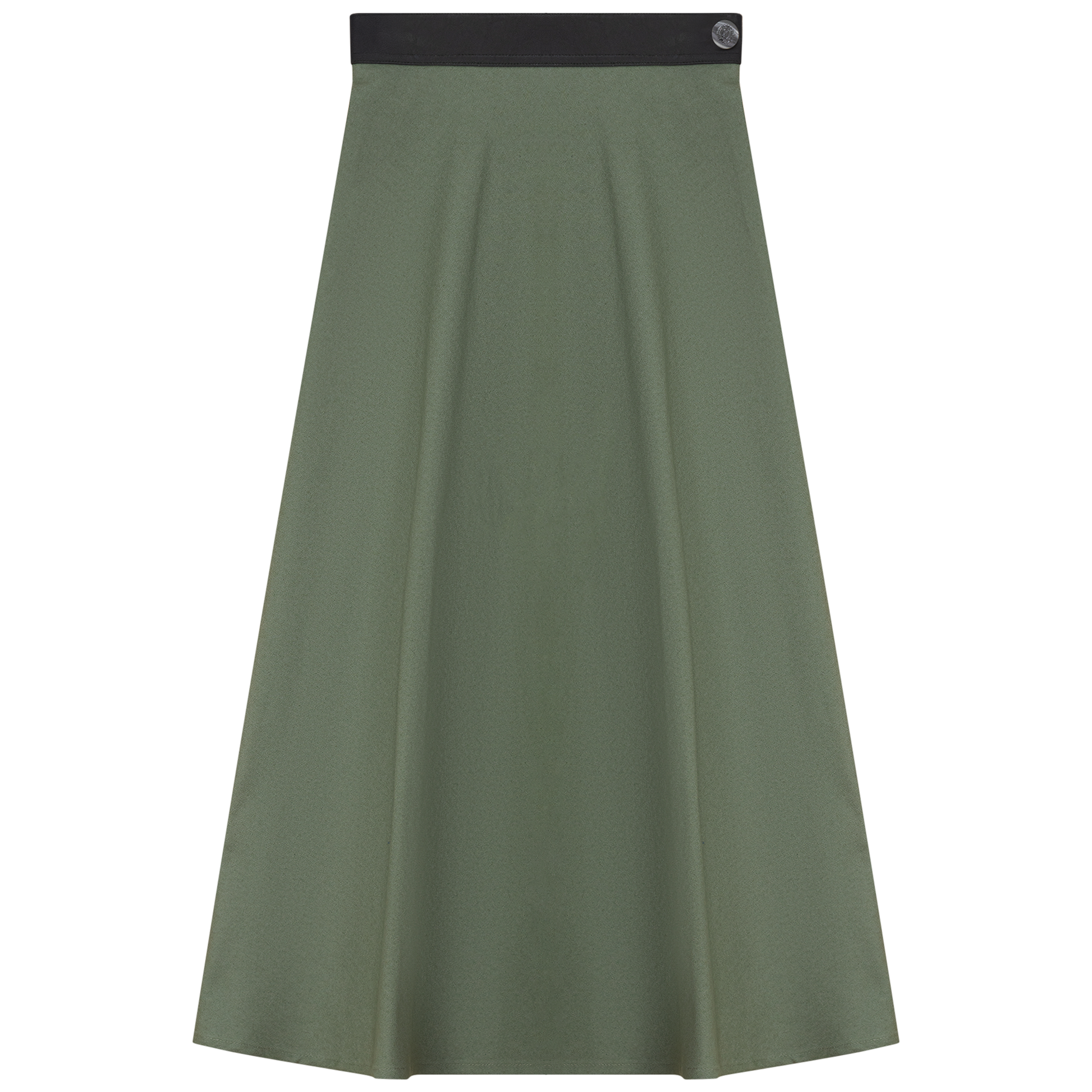 Stretch Leather Waistband Skirt - Concordia Style Boutique
