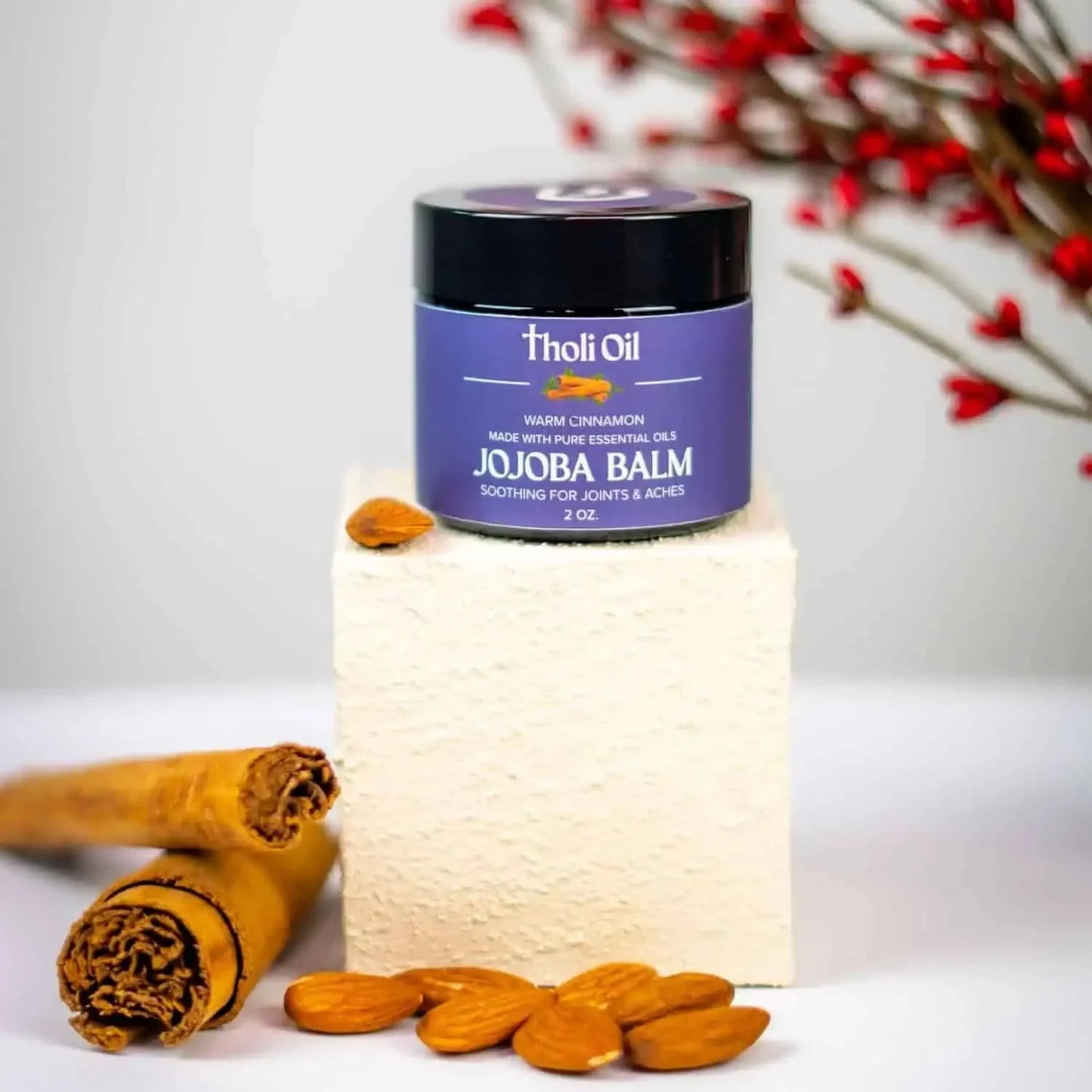 Tholi Oil Jojoba Balm - Relief from Muscle and joint aches and pains
