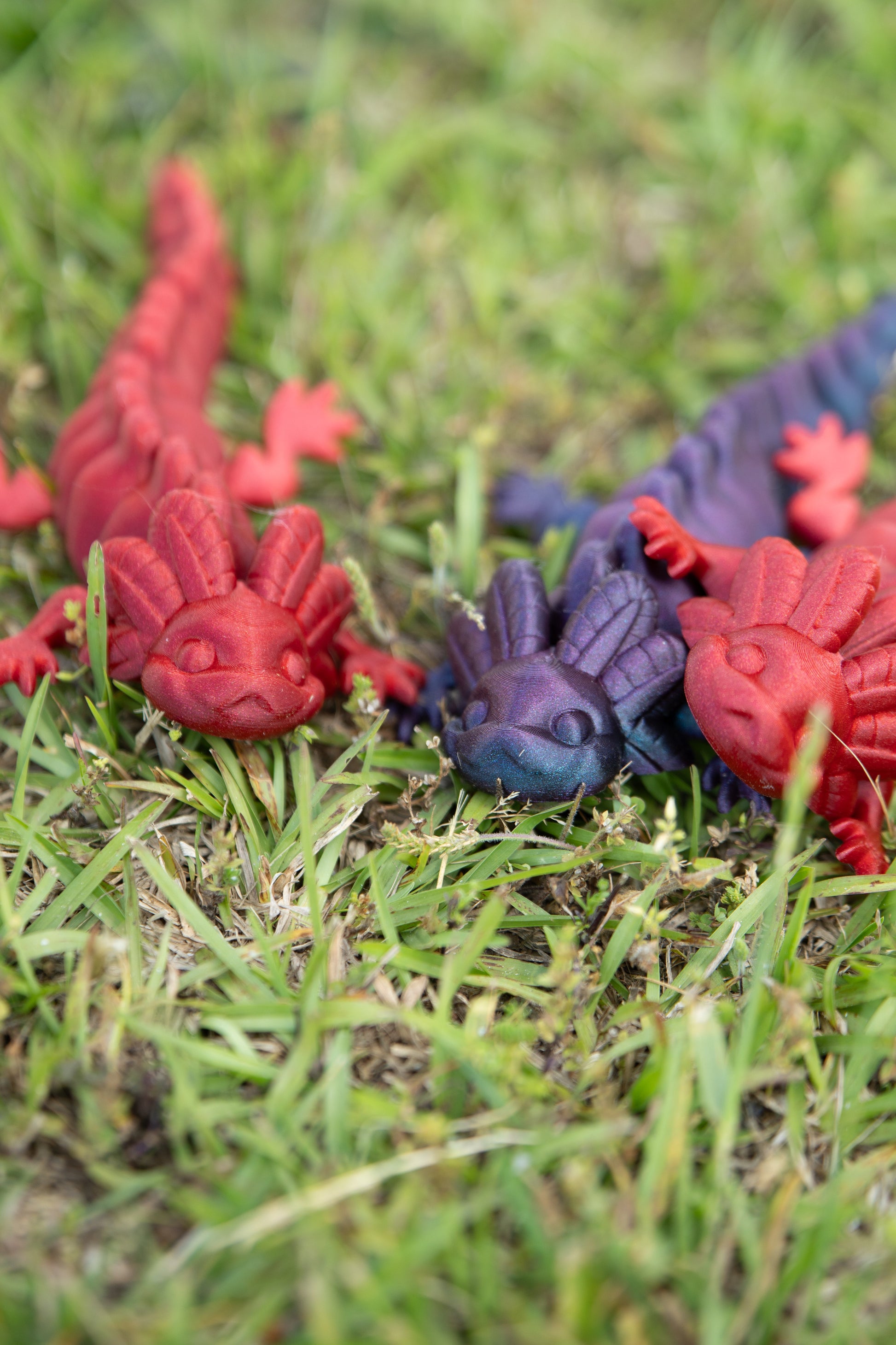 Articu-lotl - Wiggle Warden of the Water Temple - 3D Printed Artwork - Concordia Style Boutique